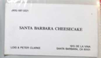 Free download SANTA BARBARA CHEESE CAKE 1915 DELAVINA ST 93101 free photo or picture to be edited with GIMP online image editor