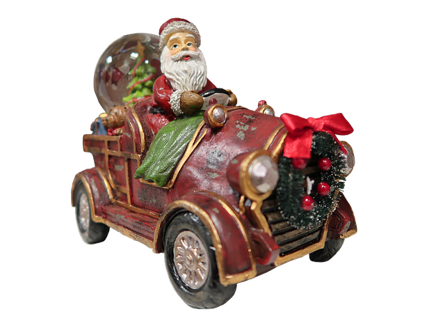 Free download Santa Claus Auto Christmas -  free photo or picture to be edited with GIMP online image editor