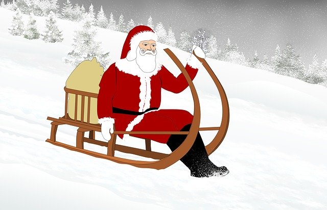 Free download Santa Claus Christmas Generous -  free illustration to be edited with GIMP free online image editor