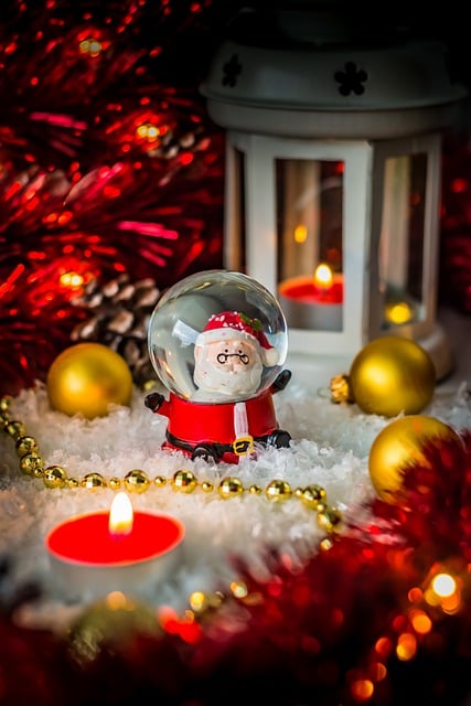 Free download santa claus holidays snow candle free picture to be edited with GIMP free online image editor