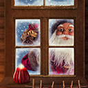 Santa Claus is in town | New Year THEME 2018  screen for extension Chrome web store in OffiDocs Chromium