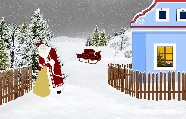 Free download Santa Claus Presents -  free illustration to be edited with GIMP free online image editor