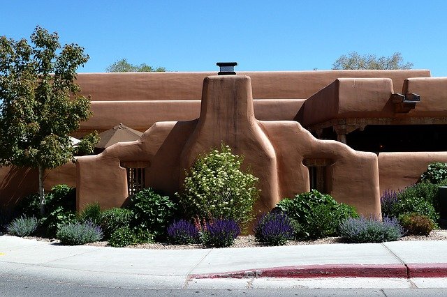 הורדה חינם של סנטה פה ניו מקסיקו ארה"ב בניין תמונה בחינם לעריכה עם עורך תמונות מקוון בחינם של GIMP