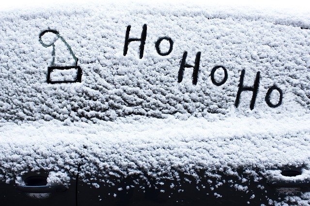 Muat turun percuma gambar percuma pencuci kereta santa hat snow frost untuk diedit dengan editor imej dalam talian percuma GIMP