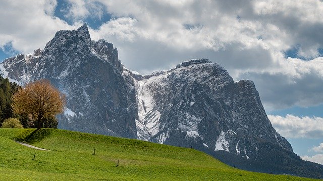 Free download Santner Peak Schlern South Tyrol -  free photo or picture to be edited with GIMP online image editor