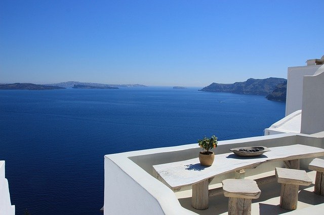 Unduh gratis Santorini Plants Greece - foto atau gambar gratis untuk diedit dengan editor gambar online GIMP