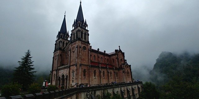 Free download Santuario De Covadonga Church -  free photo or picture to be edited with GIMP online image editor