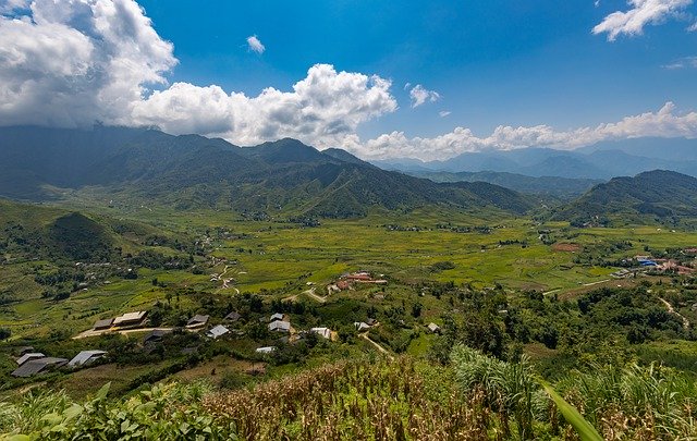 دانلود رایگان Sapa Vietnam Valley - عکس یا تصویر رایگان برای ویرایش با ویرایشگر تصویر آنلاین GIMP