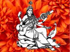 Free download Sarsvti maa free photo or picture to be edited with GIMP online image editor