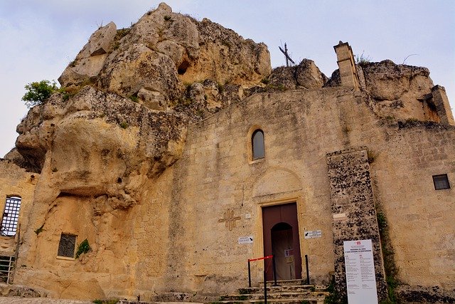 Free download Sassi Matera Church -  free photo or picture to be edited with GIMP online image editor