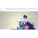 Sasuke Uchiha HD Theme  screen for extension Chrome web store in OffiDocs Chromium