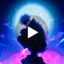 Satoru Gojo Moon Live Wallpaper New Tab  screen for extension Chrome web store in OffiDocs Chromium Satoru Gojo Moon Live Wallpaper New Tab  screen for extension Chrome web store in OffiDocs Chromium