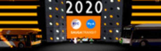 বিনামূল্যে ডাউনলোড করুন Sauga Transit 2020 New Year Bash HR Photo বিনামূল্যের ছবি বা ছবি GIMP অনলাইন ইমেজ এডিটর দিয়ে সম্পাদনা করা হবে