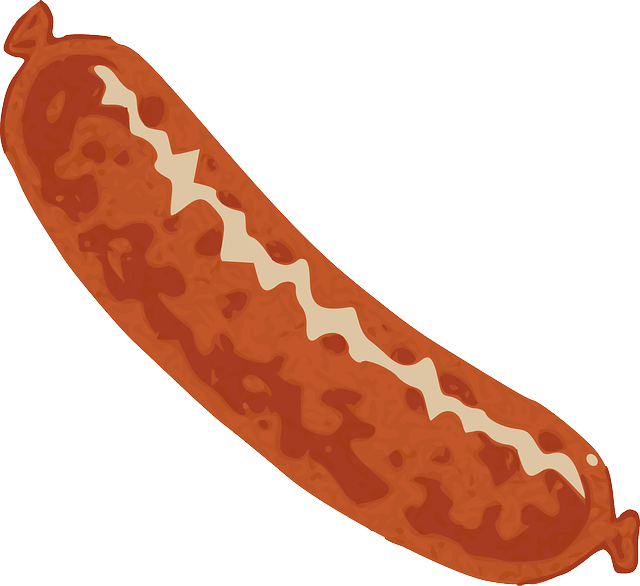 Free download Sausage Links Food - Free vector graphic on Pixabay free illustration to be edited with GIMP free online image editor