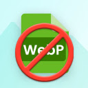 Save WEBP as JPG/PNG  screen for extension Chrome web store in OffiDocs Chromium
