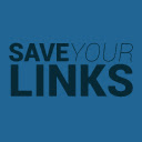 SaveYourLinks  screen for extension Chrome web store in OffiDocs Chromium
