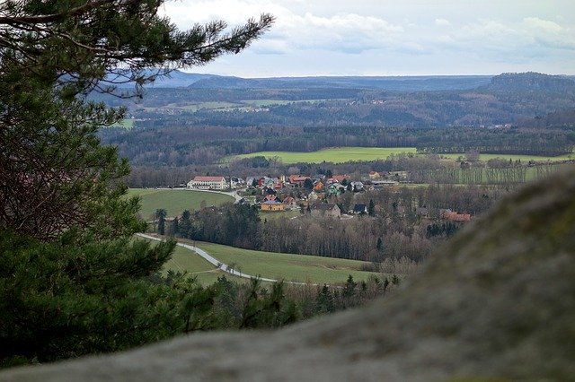 Scarica gratuitamente la Svizzera Sassone Elbe Sandstone: foto o immagini gratuite da modificare con l'editor di immagini online GIMP