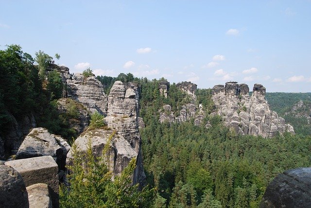 Free picture Saxon Switzerland Landscape Elbe -  to be edited by GIMP free image editor by OffiDocs