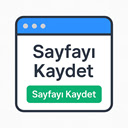 Sayfa Kaydedici  screen for extension Chrome web store in OffiDocs Chromium