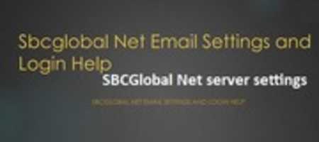 Free picture SBCGlobal Net Email Settings to be edited by GIMP online free image editor by OffiDocs