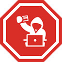 ScamBlock – Fraudulent Site and Ad Blocker  screen for extension Chrome web store in OffiDocs Chromium