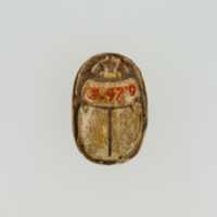 Free download Scarab Inscribed for Queen (Ahmose-)Nefertari free photo or picture to be edited with GIMP online image editor