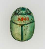 Free download Scarab Inscribed with the Horus Name of Thutmose I free photo or picture to be edited with GIMP online image editor