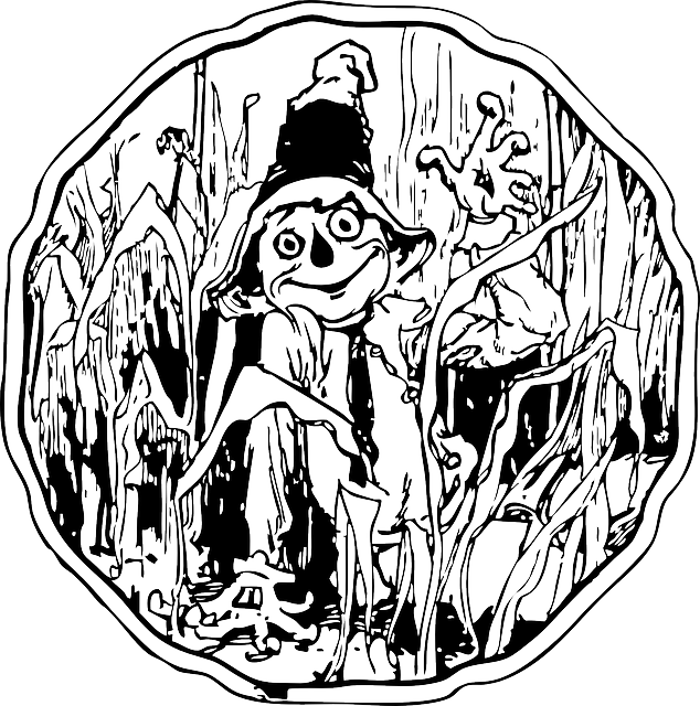 Free download Scarecrow Field Farm - Free vector graphic on Pixabay free illustration to be edited with GIMP free online image editor