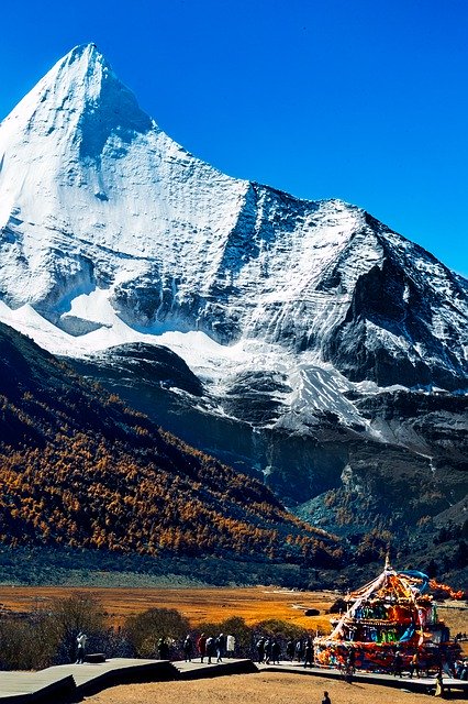 Free download Scenery Snow Mountain Plateau -  free photo or picture to be edited with GIMP online image editor