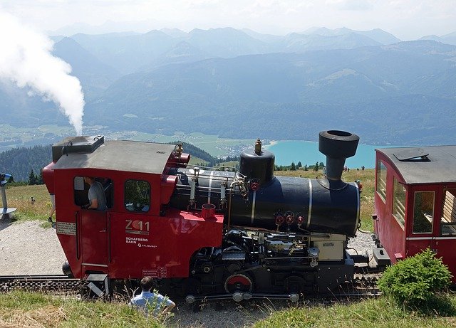 Free download Schafberg Locomotive Schafbergbahn -  free photo or picture to be edited with GIMP online image editor