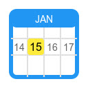 Schedule Date Highlighter  screen for extension Chrome web store in OffiDocs Chromium