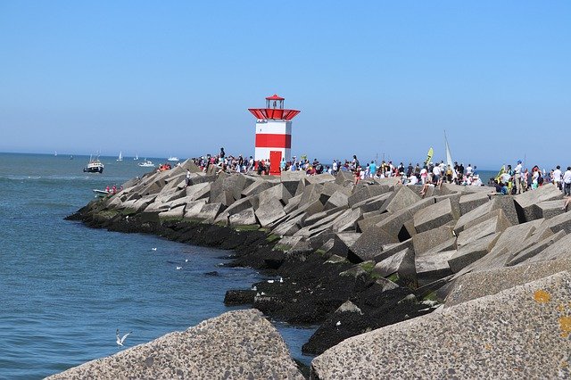 Free download Scheveningen Beach Bay -  free photo or picture to be edited with GIMP online image editor