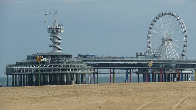 免费下载 Scheveningen Holland Beach - 可使用 GIMP 在线图像编辑器编辑的免费照片或图片