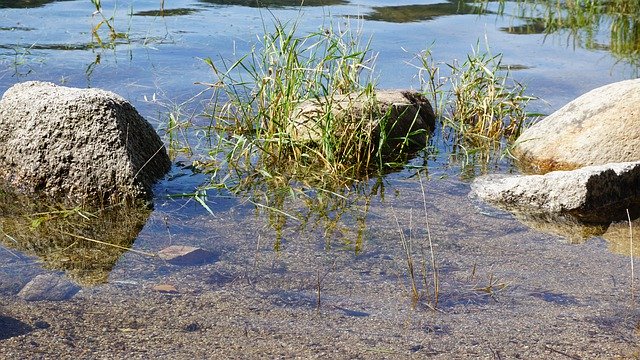 免费下载 Schluchsee Stones Water Black - 使用 GIMP 在线图像编辑器编辑的免费照片或图片