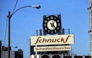 Free download Schnucks Dairy Clock (1988)  free photo or picture to be edited with GIMP online image editor