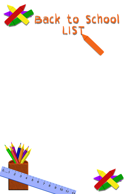 تنزيل مجاني School List Crayon - رسم توضيحي مجاني ليتم تحريره باستخدام محرر الصور المجاني عبر الإنترنت من GIMP