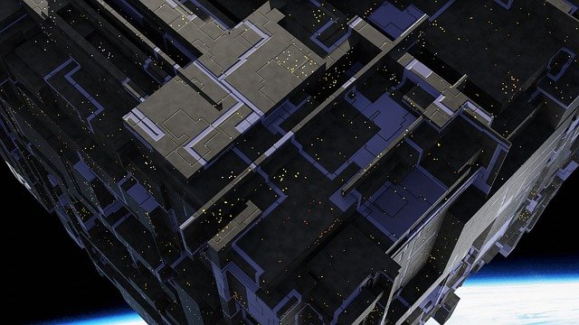Free download sci fi building architecture city free picture to be edited with GIMP free online image editor