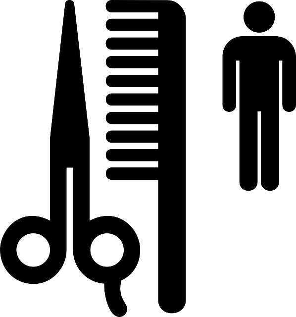 Free download Scissors Comb Person - Free vector graphic on Pixabay free illustration to be edited with GIMP free online image editor