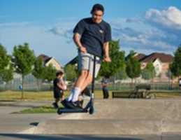 Free download Scooters Can Jump Too free photo or picture to be edited with GIMP online image editor