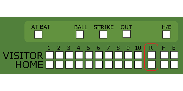 Free download Scoreboard Baseball Game - Free vector graphic on Pixabay free illustration to be edited with GIMP free online image editor