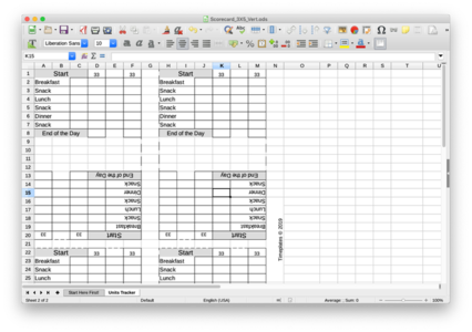 Бесплатный шаблон Score Card, 3X5 Vertical, действительный для LibreOffice, OpenOffice, Microsoft Word, Excel, Powerpoint и Office 365