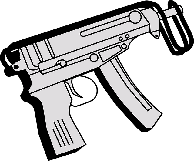 Kostenloser Download Scorpion Gun Waffe - Kostenlose Vektorgrafik auf Pixabay, kostenlose Illustration zur Bearbeitung mit GIMP, kostenloser Online-Bildeditor