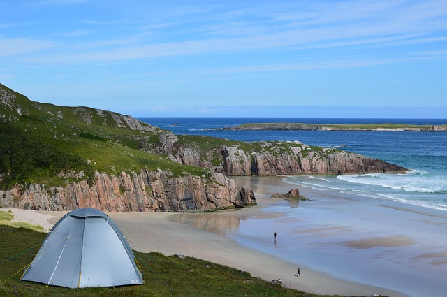 Free download scotland camping beach wild camping free picture to be edited with GIMP free online image editor
