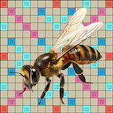 ScrabbleBee  screen for extension Chrome web store in OffiDocs Chromium