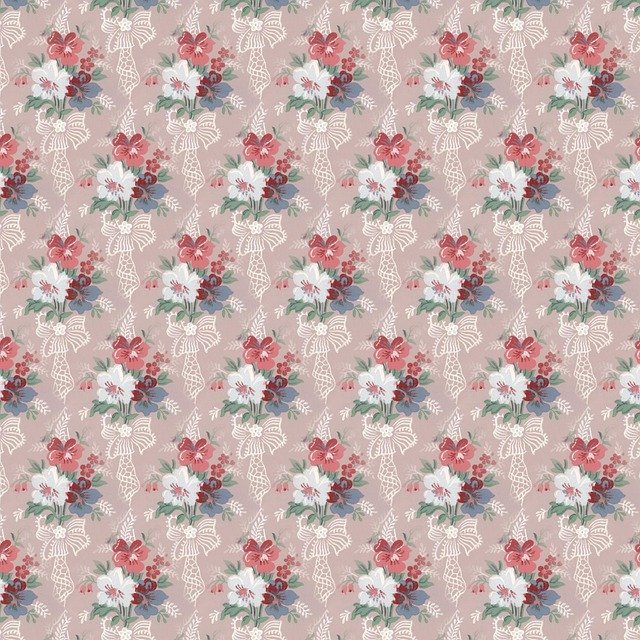 Free download Scrapbook Background Floral -  free illustration to be edited with GIMP free online image editor