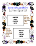 Free download Scrapbooking - Sports DOC, XLS or PPT template free to be edited with LibreOffice online or OpenOffice Desktop online