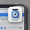 SCRAP Weight Calculator  screen for extension Chrome web store in OffiDocs Chromium