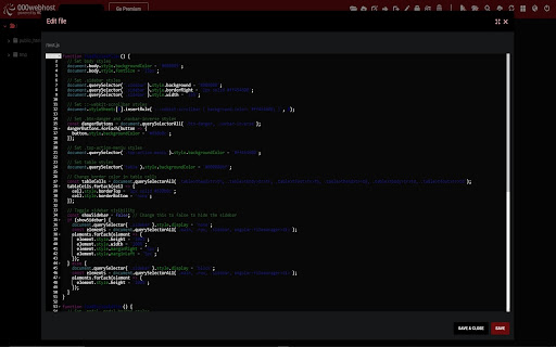 000webhost Darkmode Editor from Chrome web store to be run with OffiDocs Chromium online 000webhost Darkmode Editor from Chrome web store to be run with OffiDocs Chromium online
