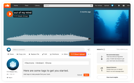 11:11 Demo Express  from Chrome web store to be run with OffiDocs Chromium online