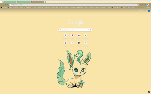 1440p Leafeon Pokemon Theme  from Chrome web store to be run with OffiDocs Chromium online